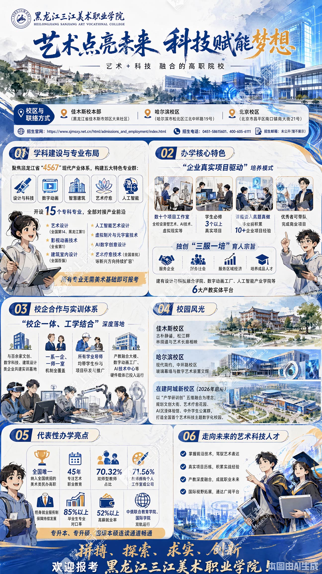 黑龙江三江美术职业学院